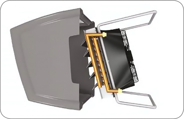 Комплектация водяного тепловентилятора Flowair LEO FS V