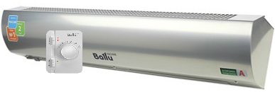 Комплектация тепловой электрической завесы Ballu BHC-L15-S09-M (пульт BRC-E)