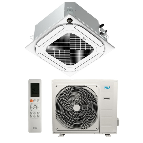Кассетный кондиционер (сплит-система) MDV MDCA6-12HRN1 / T-MBQ4-03B / MDOU3-12HN1-L