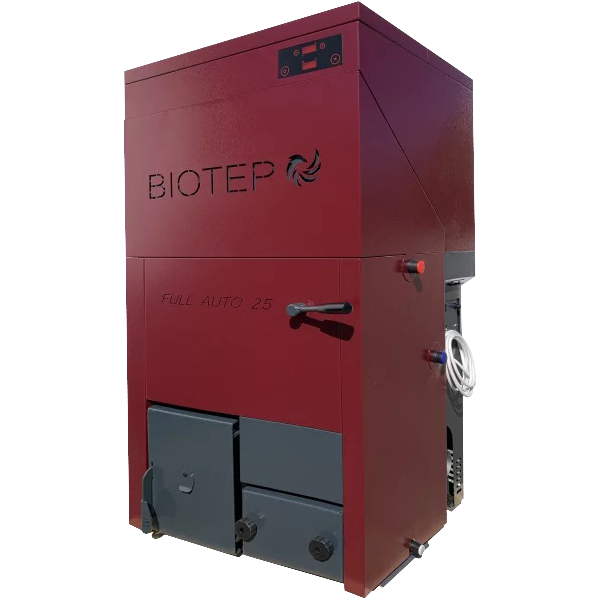 Автоматический твердотопливный котел BIOTEP 25