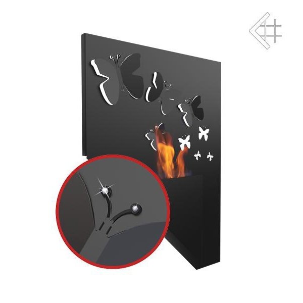 Биокамин настенный Kratki PAPA MORPHO