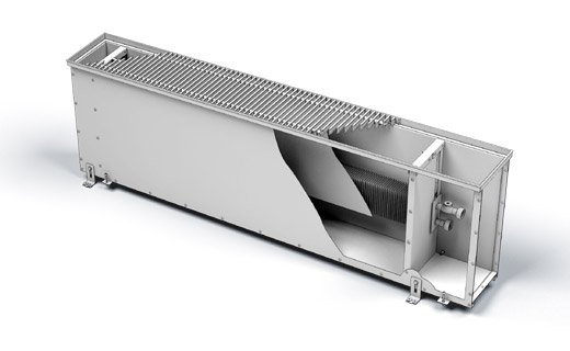 Внутрипольный конвектор Varmann Ntherm Maxi, высота 300