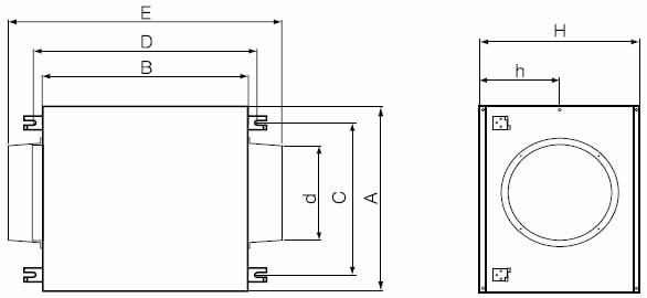 Центробежный вентилятор Electrolux EPVS/EF-650