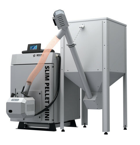 Котел пеллетный автоматический SLIM PELLET MINI-20