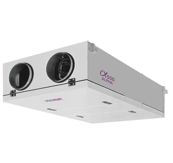 Приточно-вытяжная вентиляционная установка с рекуперацией Provent Alpha 550 Compact