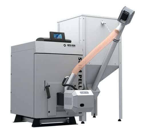 Котел пеллетный автоматический SLIM PELLET MINI-20