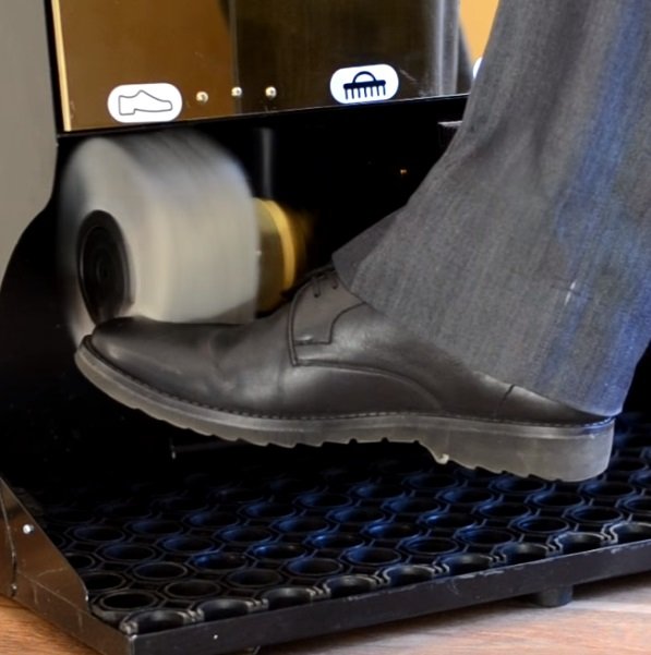 Эксплуатация автоматов для чистки обуви