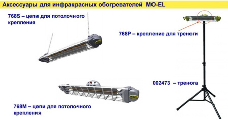 Электрический инфракрасный обогреватель MO-EL Fiore 767P