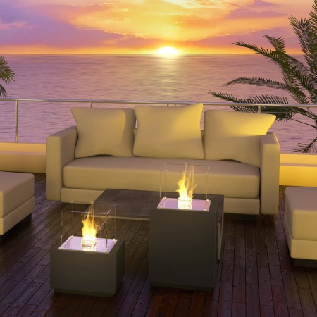 Биокамин Decoflame Monaco Square Lounge