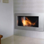 Биокамин настенный Kratki MILA (стальная рама)