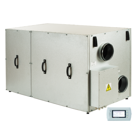 Приточно-вытяжная вентиляционная установка с рекуперацией Blauberg KOMFORT Roto EC LHP 400 S18