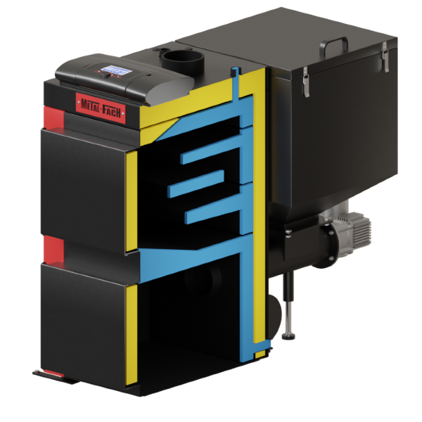 Котел автоматический угольный (пеллетный) Metal-Fach SZTOKER 15