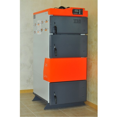 Котел полуавтоматический твердотопливный TIS UNI N 15