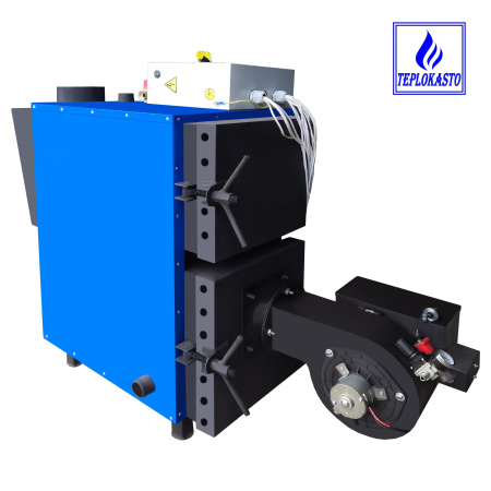 Котел на отработке и на дровах TKS-КУ 50 кВт 220/12V