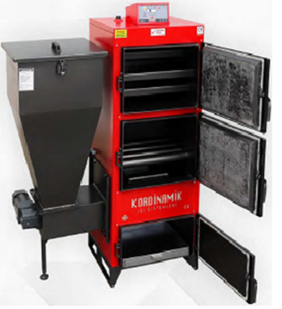 Пеллетный котел Pelltech Kordinamik KOR 5G/S 160