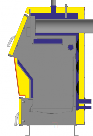 Котел полуавтоматический твердотопливный TIS Comfort Plus 20