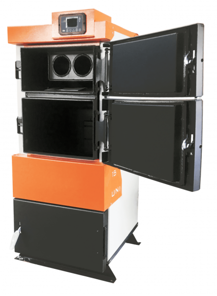 Котел полуавтоматический твердотопливный TIS UNI N 50