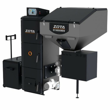 Котел автоматический угольный (пеллетный) Zota Stahanov 35