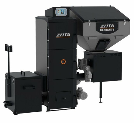 Котел автоматический угольный (пеллетный) Zota Stahanov 35