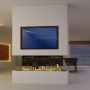 Decoflame Denver e-Ribbon Fire Slim 900