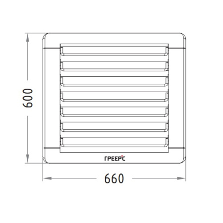 Тепловентилятор водяной ГРЕЕРС ВС-2365