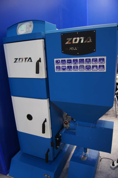 Котел пеллетный автоматический Zota Pellet 63S
