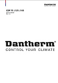 Инструкция к Dantherm CDP 75-125-165