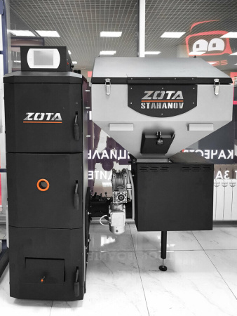 Котел автоматический угольный (пеллетный) Zota Stahanov 35