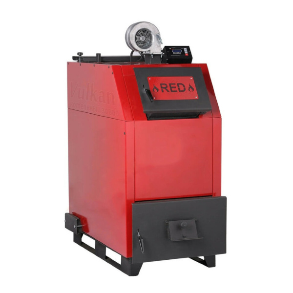 Котел длительного горения твердотопливный Vulkan Red 14