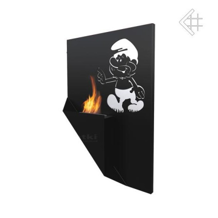 Биокамин настенный Kratki PAPA SMERF