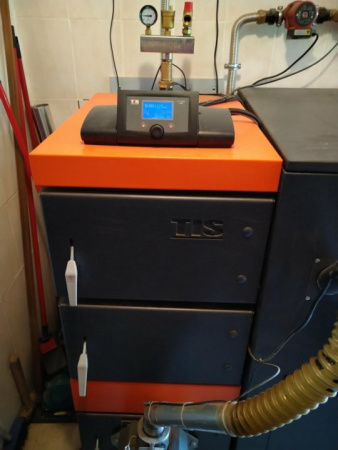 Автоматический твердотопливный котел TIS HARD (DUO) PELLET 300