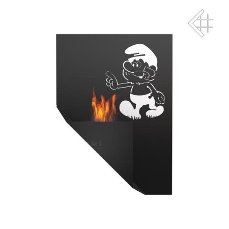 Биокамин настенный Kratki PAPA SMERF