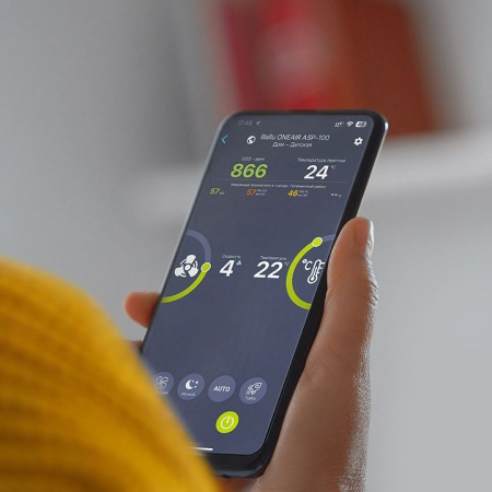 Приточный очиститель воздуха Ballu ONEAIR ASP-100M