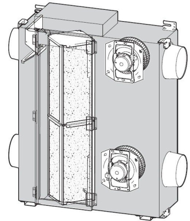 Приточно-вытяжная установка Mitsubishi Electric LGH-50RSDC-E