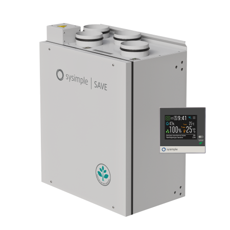 Приточно-вытяжная установка с рекуперацией SAVE VTR 150 R 1000