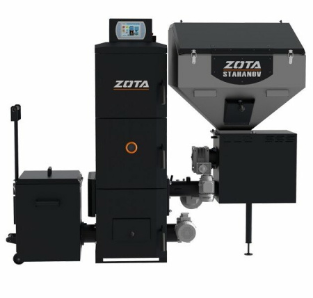 Котел автоматический угольный (пеллетный) Zota Stahanov 35