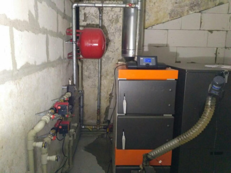 Автоматический твердотопливный котел TIS HARD (DUO) PELLET 300