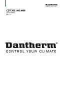 Инструкция к Dantherm CDT 30S-40S MKII