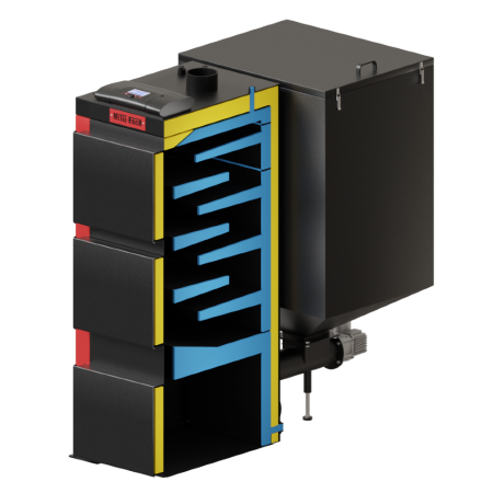 Котел автоматический угольный (пеллетный) Metal-Fach SZTOKER 35