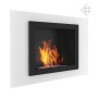 Биокамин настенный Kratki OSCAR белый