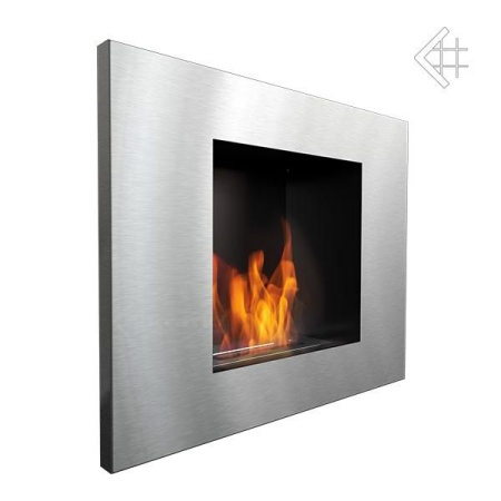 Биокамин настенный Kratki Quat стальной