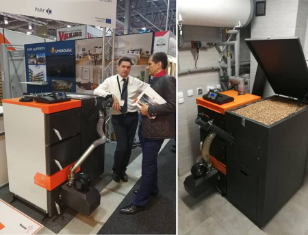 Автоматический твердотопливный котел TIS Duo Pellet 95